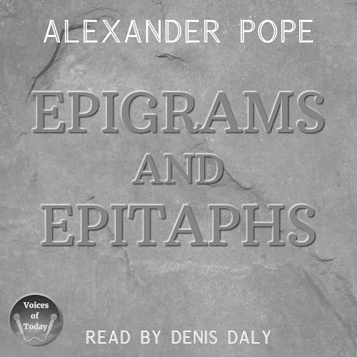Epigrams and Epitaphs